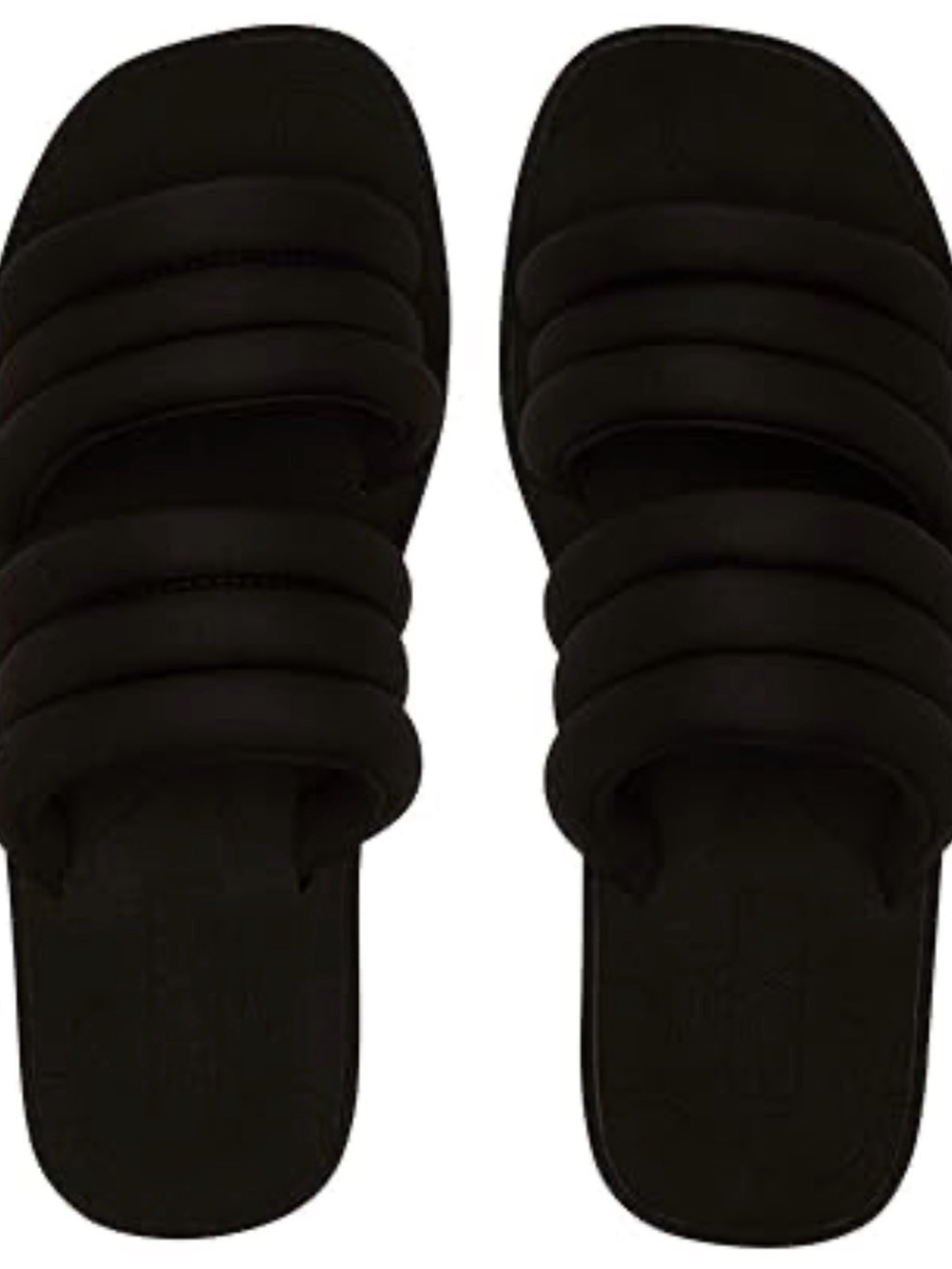 Women's Roxy Totally Tubular Platform Slides - Picture 2 of 4